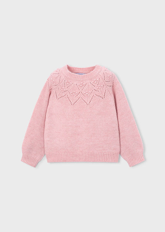 Jersey calado niña