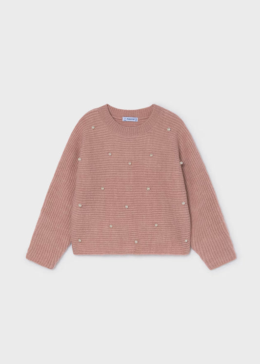 Jersey tricot perlas niña Cuarzo – Mayoral, foto 1