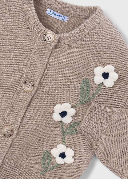 Rebeca tricot flores niña Gofre – Mayoral, foto 5