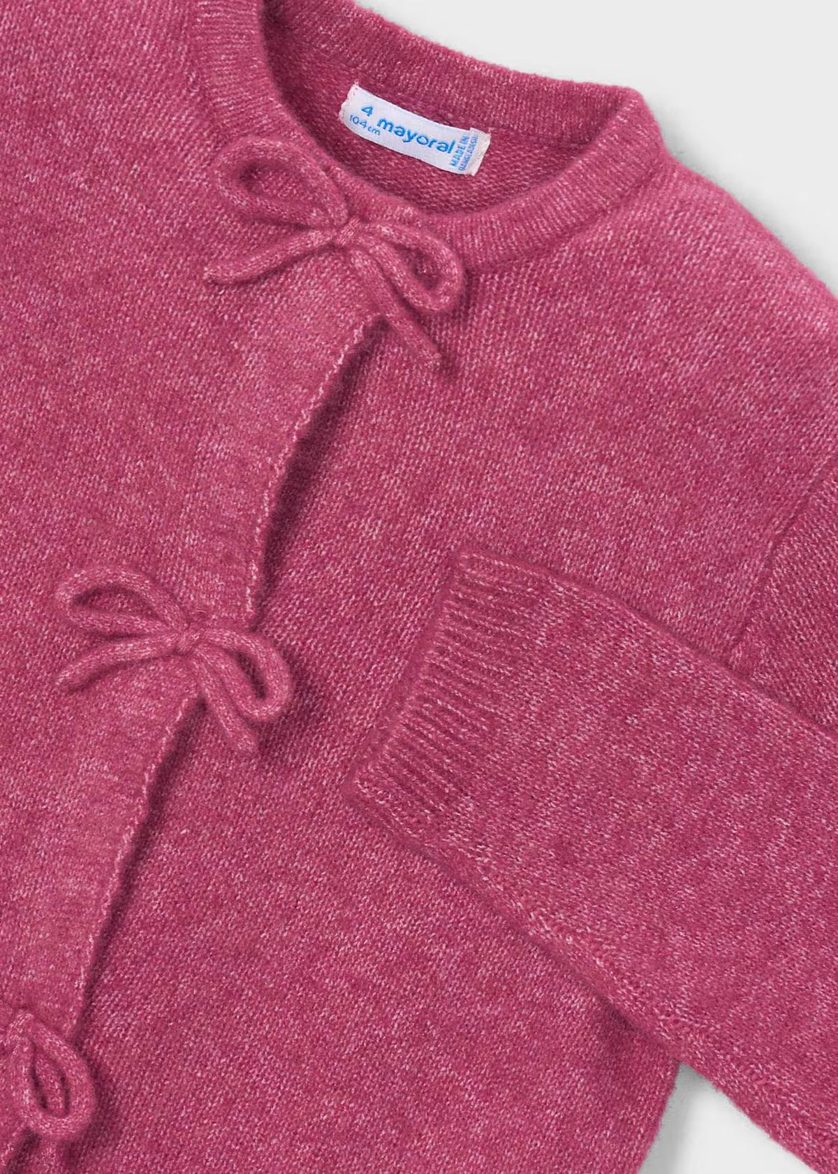 Rebeca tricot lazos niña Pétalo – Mayoral, foto 3