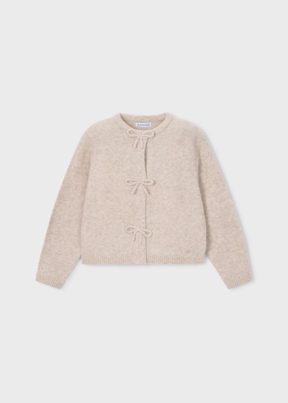 Rebeca tricot lazos niña Semilla – Mayoral, foto 1