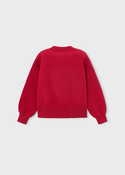 Rebeca tricot niña Rojo – Mayoral, foto 2