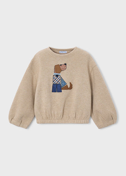 Sudadera perro niña