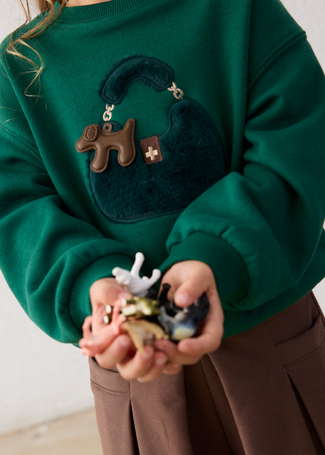 Sudadera perrito niña