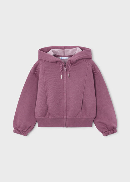 Sudadera cremallera niña Violeta – Mayoral, foto 3