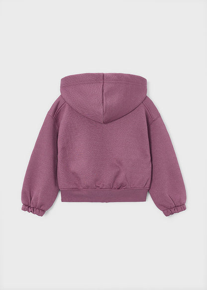 Sudadera cremallera niña Violeta – Mayoral, foto 4