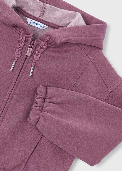 Sudadera cremallera niña Violeta – Mayoral, foto 5