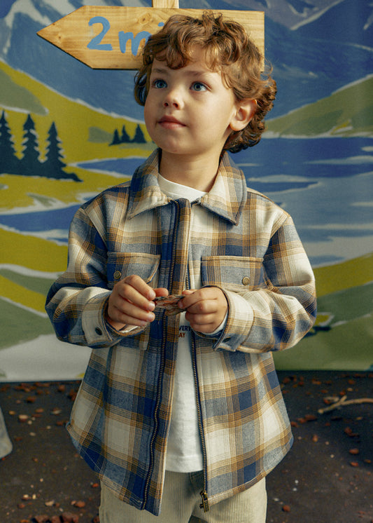 Chaqueta cuadros niño Tinta – Mayoral, foto 1