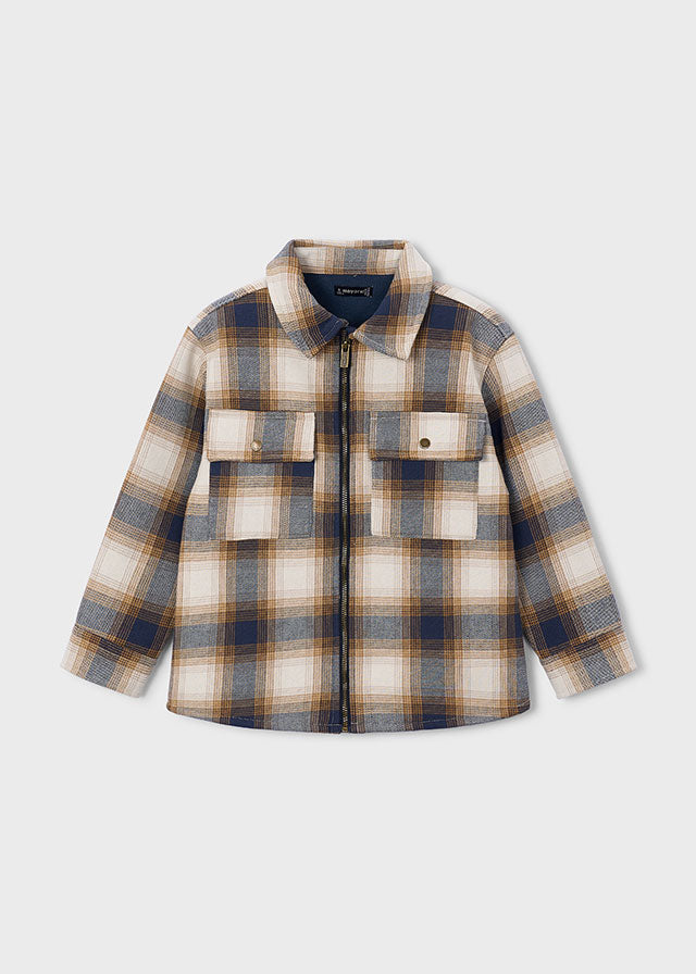 Chaqueta cuadros niño