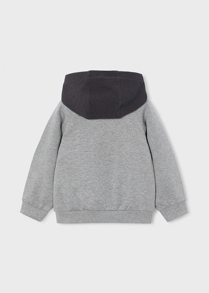 Sudadera cremallera capucha niño