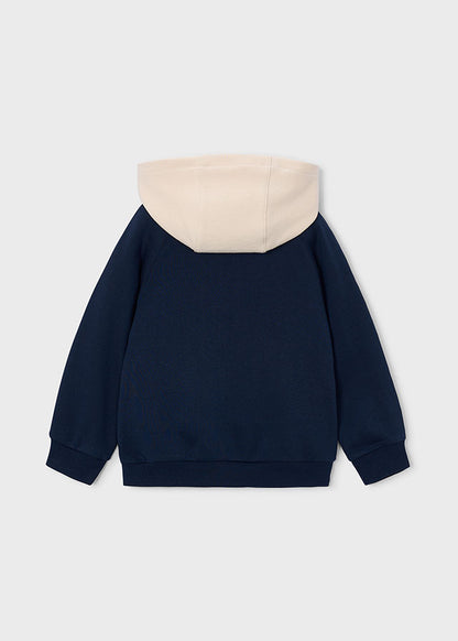 Sudadera cremallera capucha niño