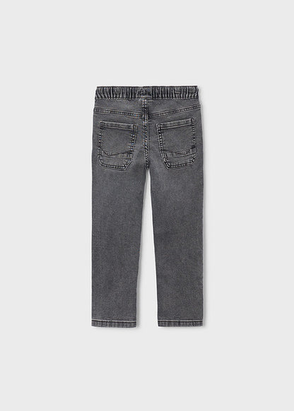 Pantalón vaquero niño Gris medio – Mayoral, foto 3