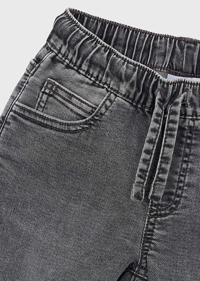 Pantalón vaquero niño Gris medio – Mayoral, foto 4