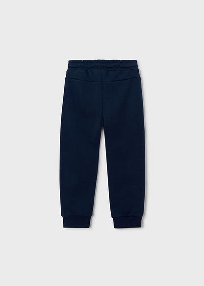 Pantalón de chándal texto niño