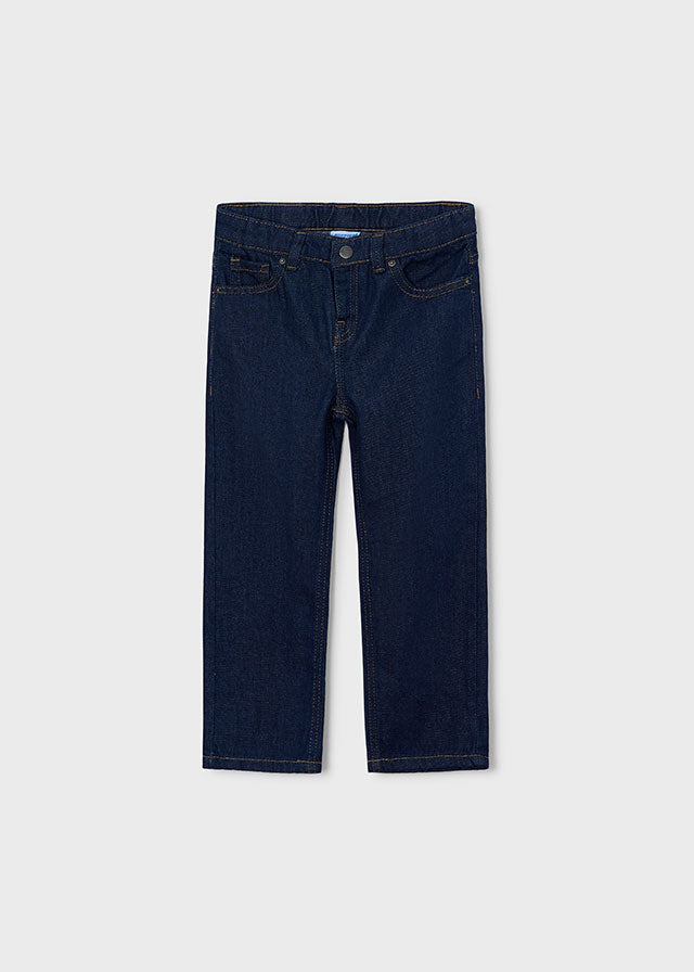 Pantalón vaquero wide leg niño Índigo oscuro – Mayoral, foto 1