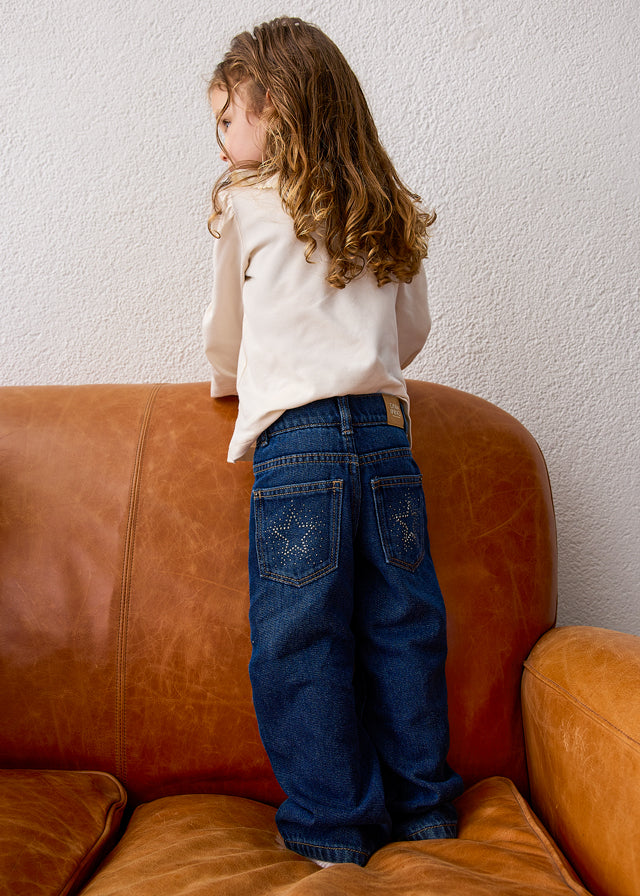 Pantalón vaquero niña – Mayoral, foto 3