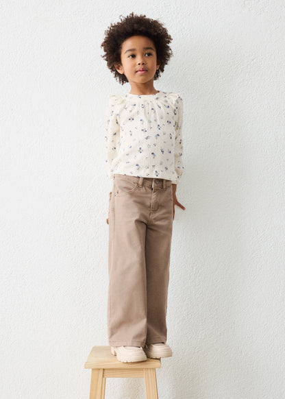 Pantalón sarga niña Gofre – Mayoral, foto 2