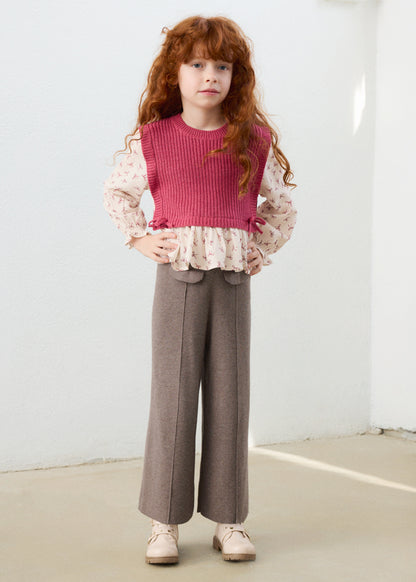 Pantalón tricot niña Moka – Mayoral, foto 1