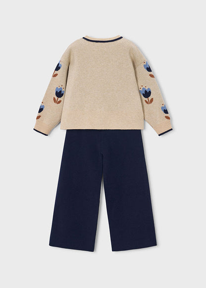 Conjunto pantalón y jersey niña