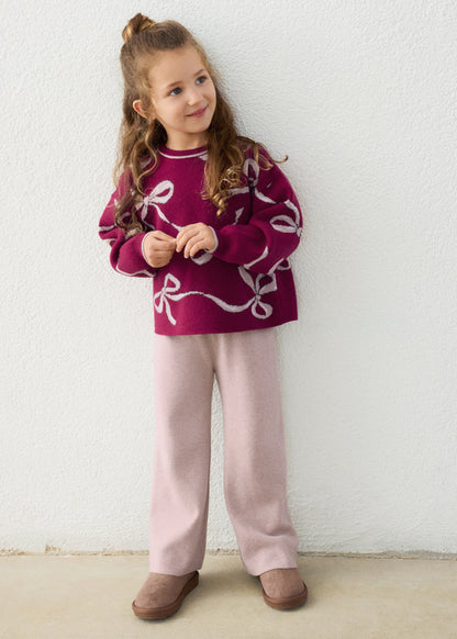 Conjunto pantalón y jersey niña Framboise – Mayoral, foto 1