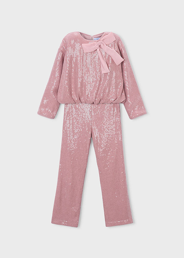 Conjunto pantalón y blusa lentejuelas niña Cuarzo – Mayoral, foto 3