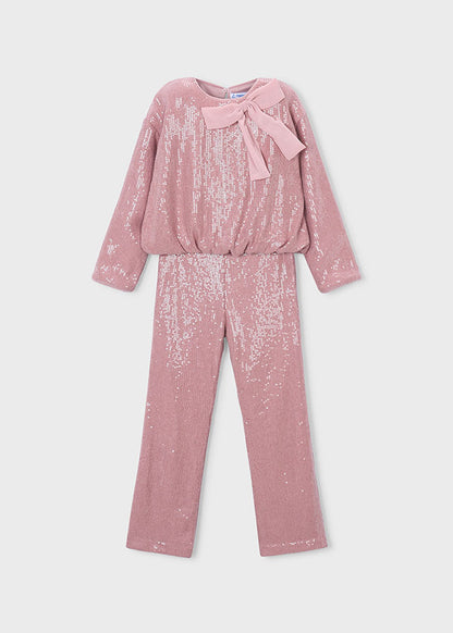 Conjunto pantalón y blusa lentejuelas niña Cuarzo – Mayoral, foto 3