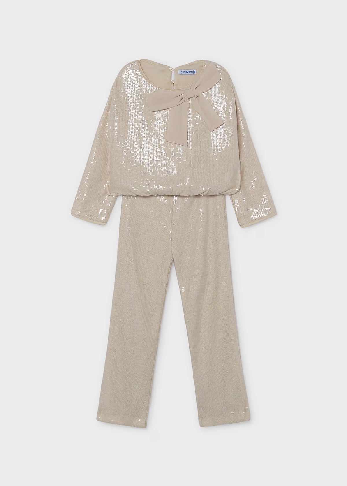 Conjunto pantalón y blusa lentejuelas niña Tofu – Mayoral, foto 1