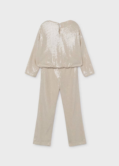Conjunto pantalón y blusa lentejuelas niña Tofu – Mayoral, foto 2