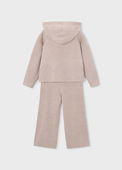 Conjunto pantalón y sudadera capucha niña Semilla – Mayoral, foto 4