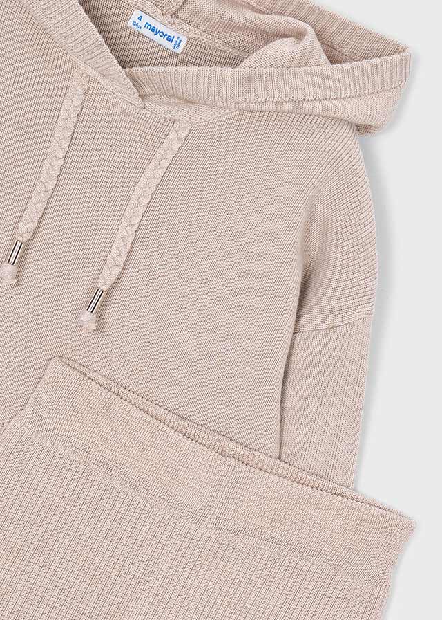 Conjunto pantalón y sudadera capucha niña Semilla – Mayoral, foto 5