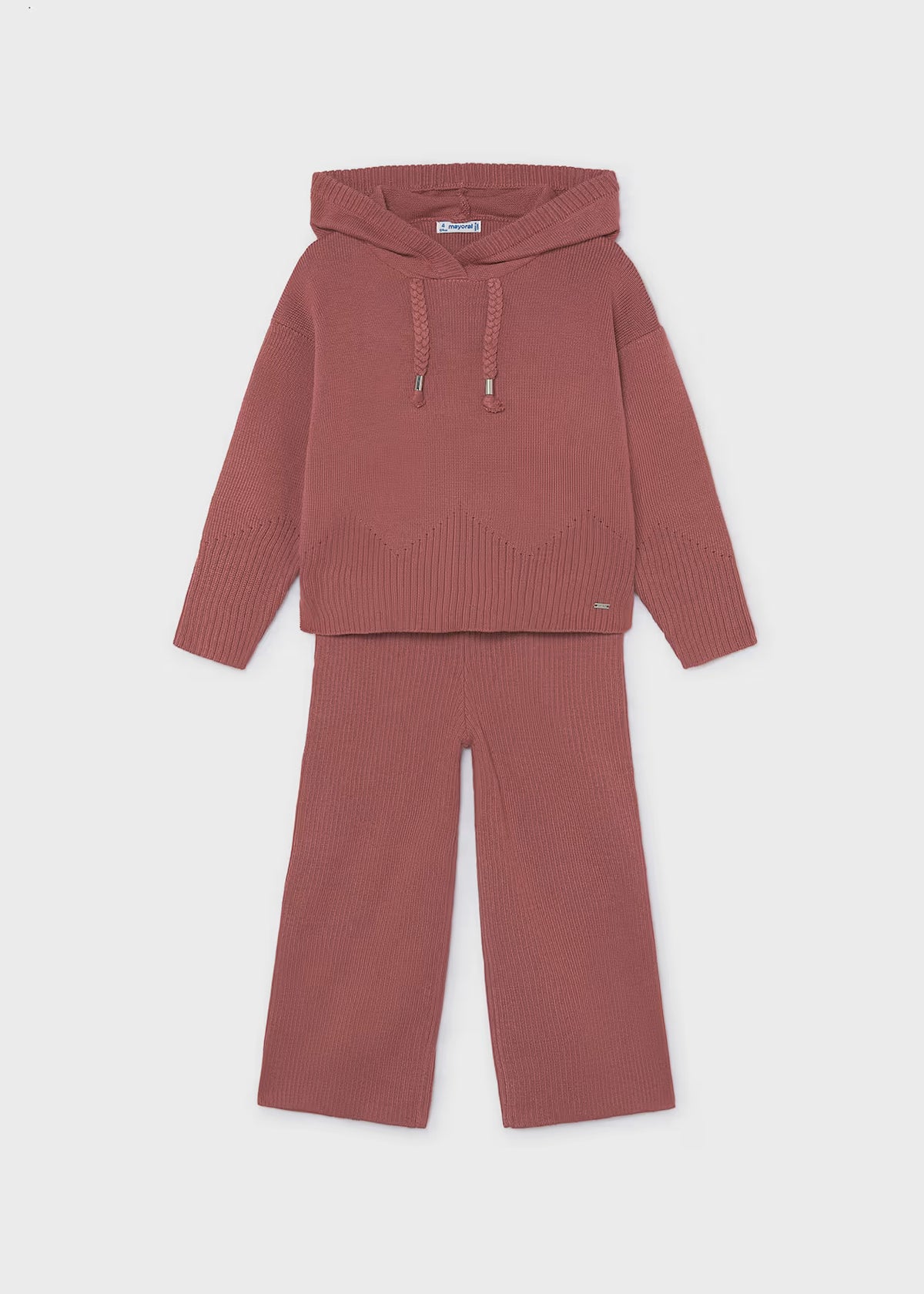 Conjunto pantalón y sudadera capucha niña Rosáceo – Mayoral, foto 1