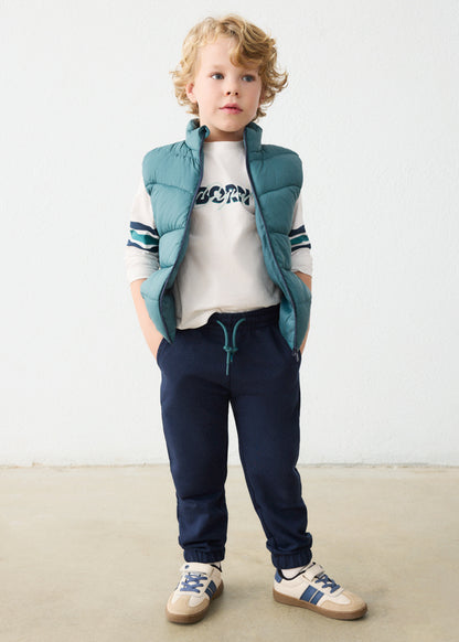 Conjunto chándal chaleco 3 piezas niño