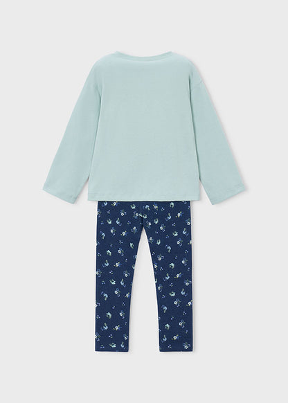 Conjunto legging y camiseta niña