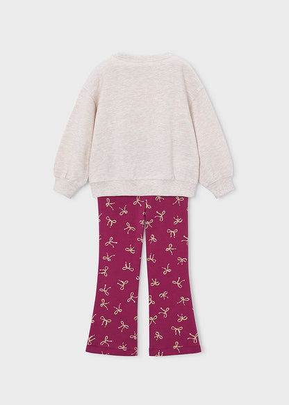 Conjunto legging y sudadera niña Framboise – Mayoral, foto 4