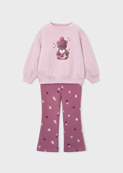 Conjunto legging y sudadera niña Violeta – Mayoral, foto 1