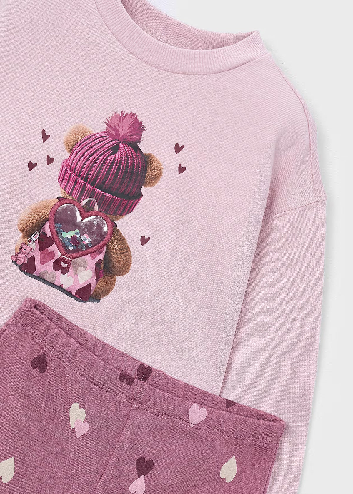 Conjunto legging y sudadera niña Violeta – Mayoral, foto 3