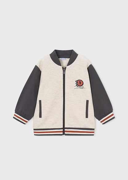 Chándal con chaqueta bomber niño