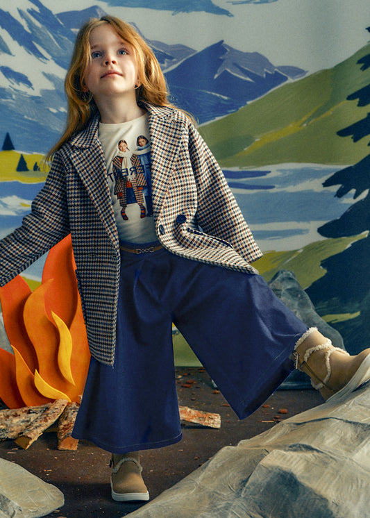 Falda pantalón midi niña