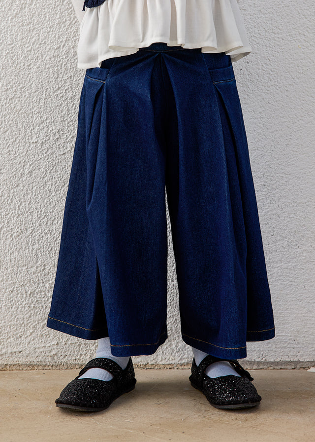 Falda pantalón midi niña