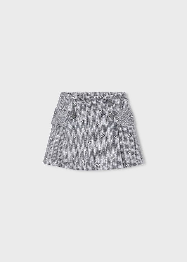 Falda antelina niña Gris – Mayoral, foto 1
