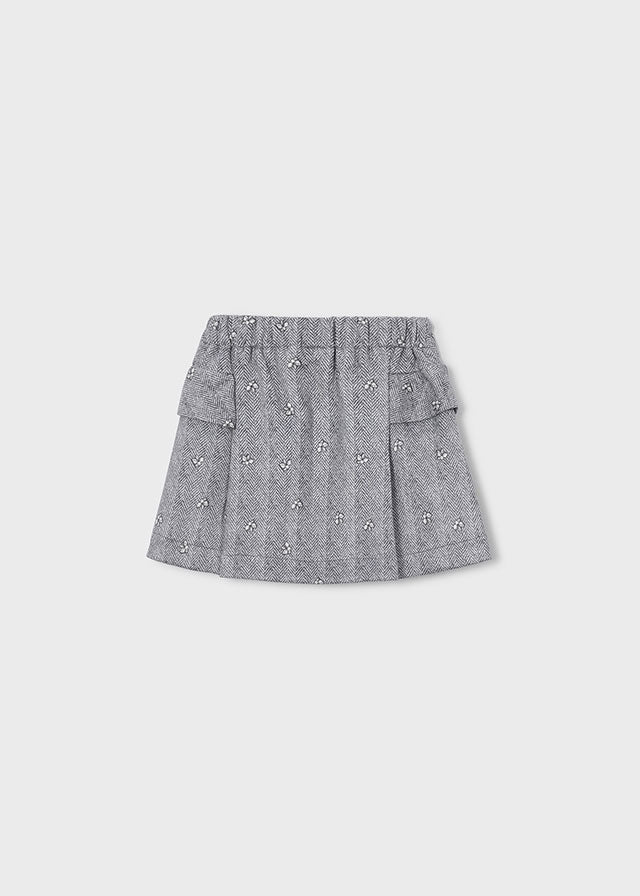 Falda antelina niña Gris – Mayoral, foto 2