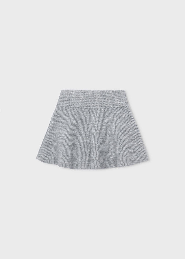 Falda tricot perlas niña Gris – Mayoral, foto 4