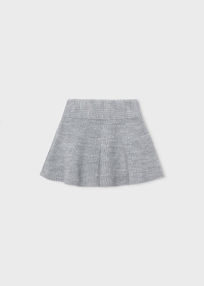 Falda tricot perlas niña Gris – Mayoral, foto 4