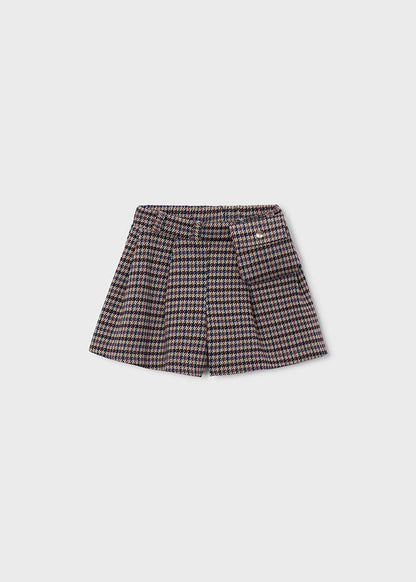 Falda pantalón cuadros niña
