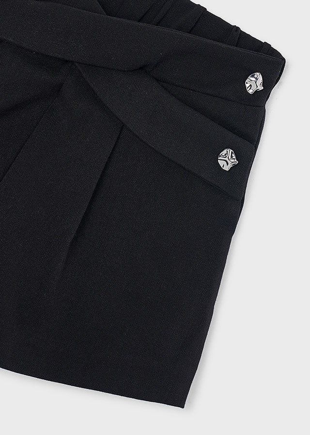 Falda pantalón pinzas niña Negro – Mayoral, foto 3