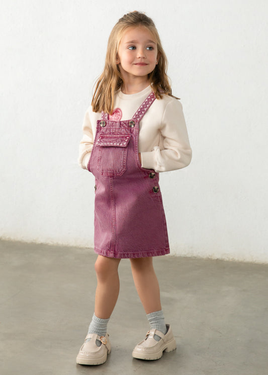 Peto bordado niña