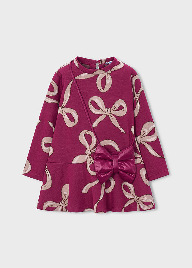 Vestido estampado con bolso niña Framboise – Mayoral, foto 1