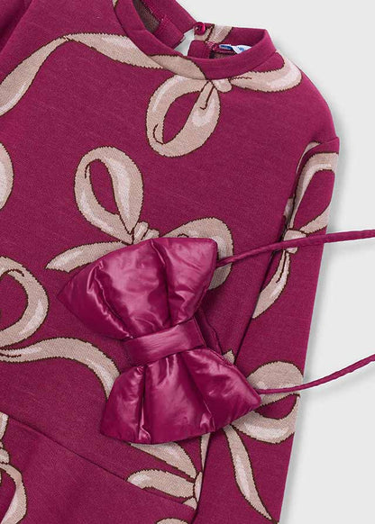 Vestido estampado con bolso niña Framboise – Mayoral, foto 3