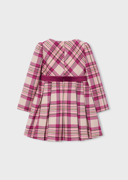 Vestido cuadros niña Framboise – Mayoral, foto 4
