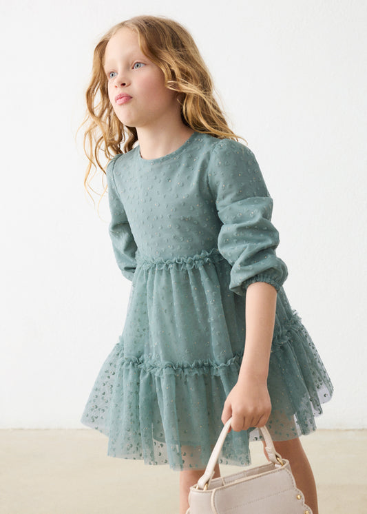 Vestido tul niña Laurel – Mayoral, foto 1